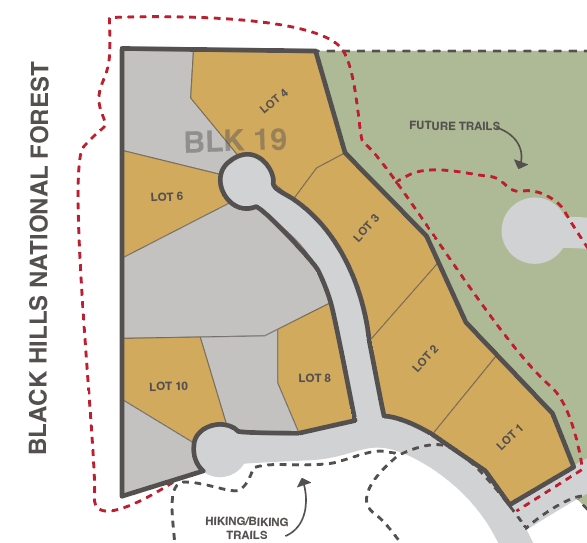 The Meadow Estates Neighborhood Map | Black Hills, SD