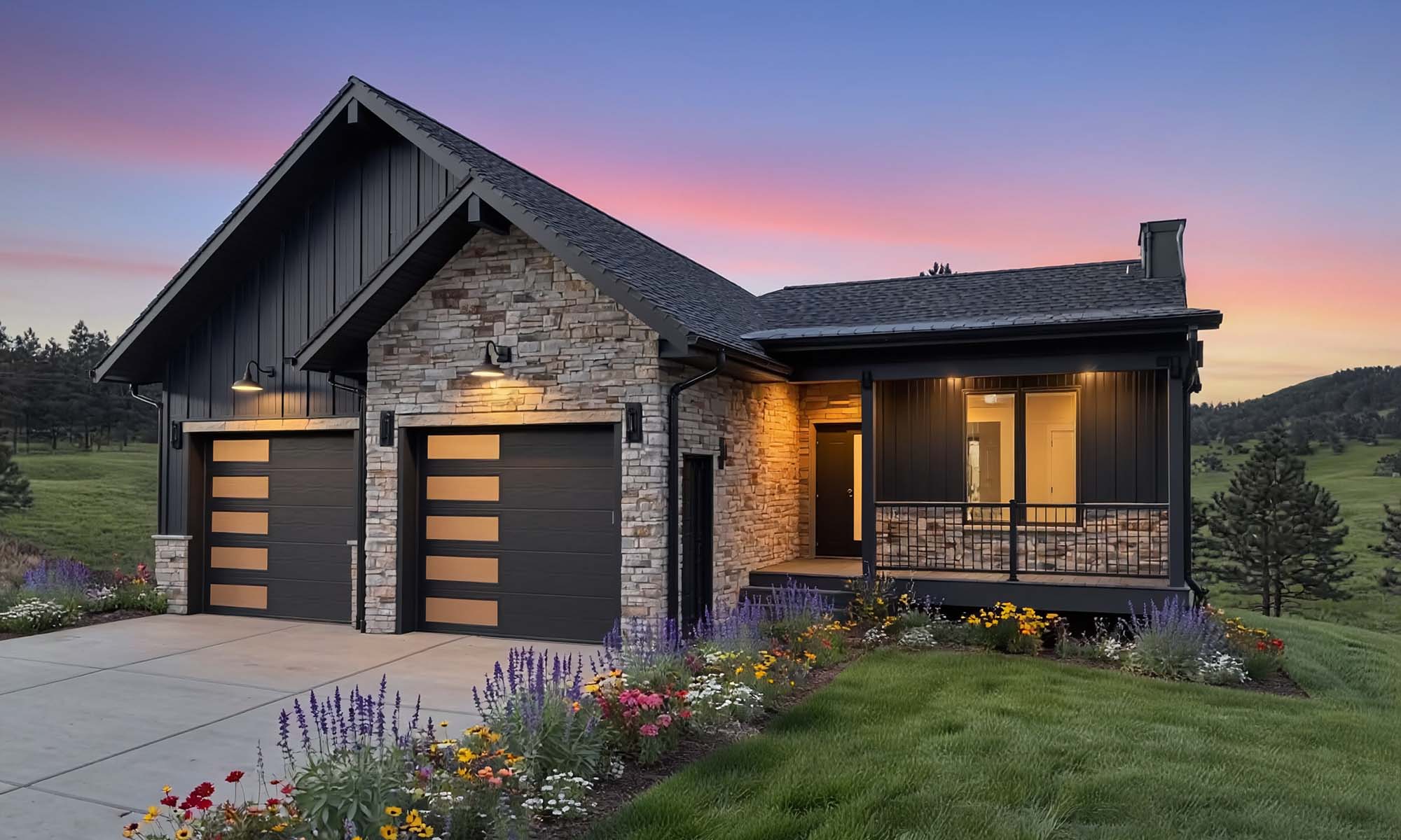 Front view of 12227 Miles Cooper home